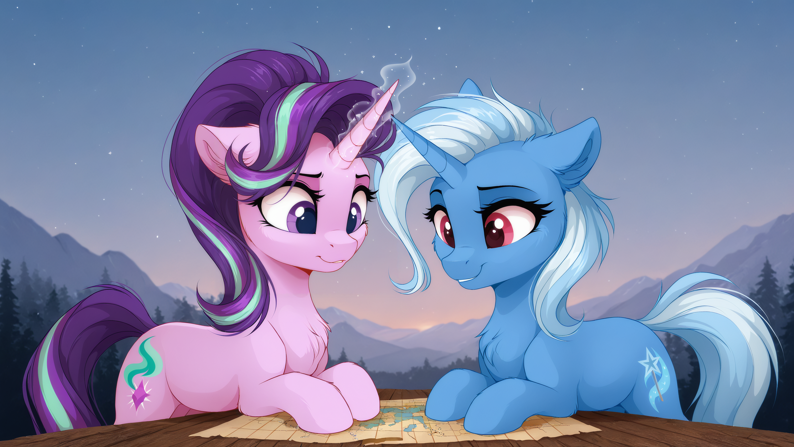 hr-00019-3703351246-masterpiece, best quality, absurd res, hi res, trixie, starlight glimmer, my little pony, friendship is magic, dvixie, dennybutt.webp
